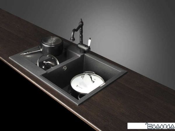 Кухонная мойка Omoikiri Sakaime 78-2 GR (leningrad grey) фото 4