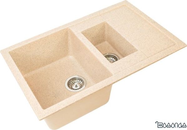 Кухонная мойка Gran-Stone GS-21K (328 бежевый) Кухонная мойка Gran-Stone GS-21K (328 бежевый)