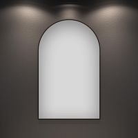 Арочное зеркало Wellsee 7 Rays' Spectrum 172201670 (50*80 см, черный контур)