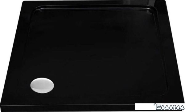 Душевой поддон Rea Savoy 90x90 (черный) фото 1