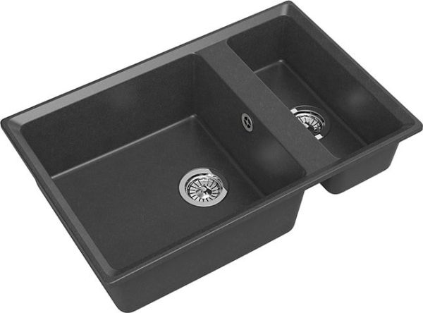 Кухонная мойка GranFest GF-LV-760K (графит) Кухонная мойка GranFest GF-LV-760K (графит)