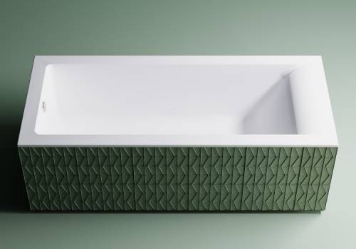 Ванна из искусственного камня Astra-Form Нейт c щелевым переливом