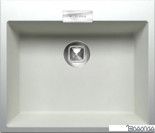 Кухонная мойка Tolero Loft TL-580 (белый)