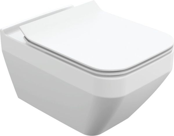 Унитаз Cersanit Crea Square Clean On DPL EO Slim A63115