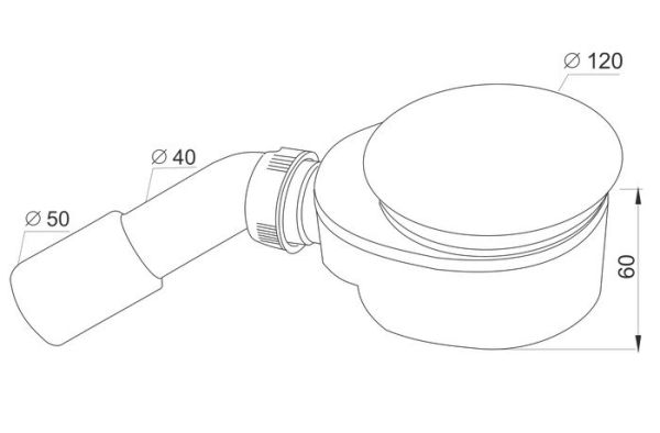 Сифон Prevex A417CH50