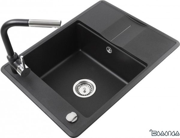 Кухонная мойка TEKA Estela 50 S-TQ (оникс)