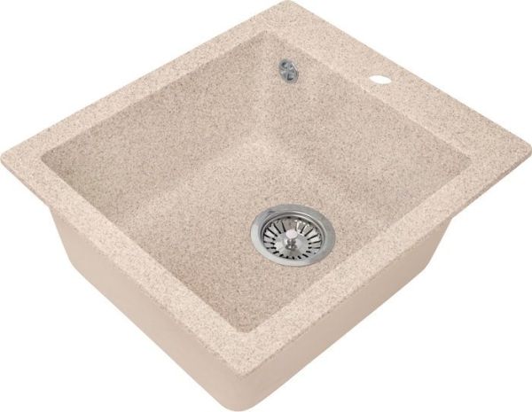 Кухонная мойка Gran-Stone GS-17 (302 песок) Кухонная мойка Gran-Stone GS-17 (302 песок)