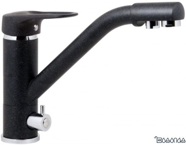 Смеситель ZorG Tempo (черный опал) Смеситель ZorG Tempo (черный опал)