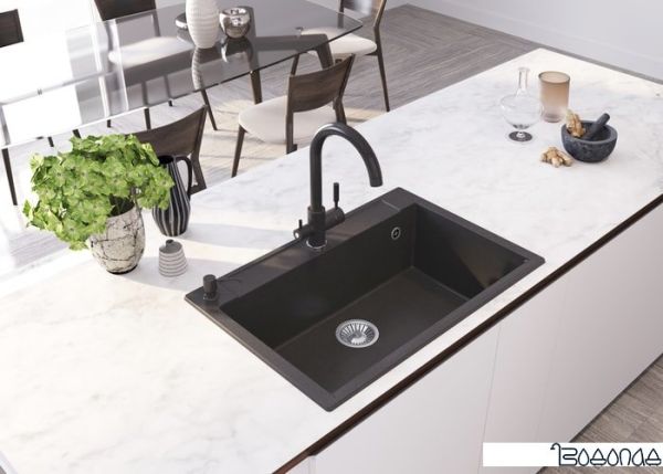 Кухонная мойка Polygran Argo-760 (песочный 302) Кухонная мойка Polygran Argo-760 (песочный 302)