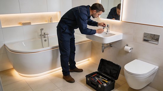 Установка сантехники