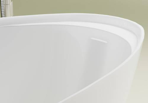 Ванна из искусственного камня Astra-Form Исида с интегрированным переливом 170*80