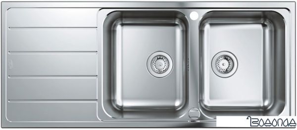 Кухонная мойка Grohe K500 80-S 116/50 2.0 rev 31588SD1 Кухонная мойка Grohe K500 80-S 116/50 2.0 rev 31588SD1