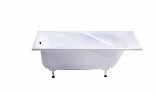 Ванна Astra-Form Вега Люкс 170x80 пустая, литой мрамор, белая глянцевая, 01010003