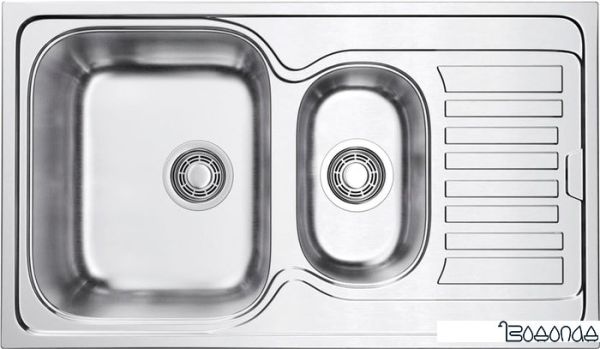 Кухонная мойка Omoikiri Kashiogawa 86-2-IN (матовый)