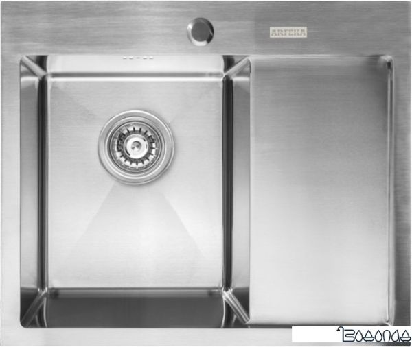 Кухонная мойка ARFEKA AF 650*505 L Satin Кухонная мойка ARFEKA AF 650*505 L Satin