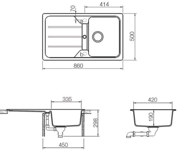 Кухонная мойка TEKA Simpla 45 B-TG S (оникс)