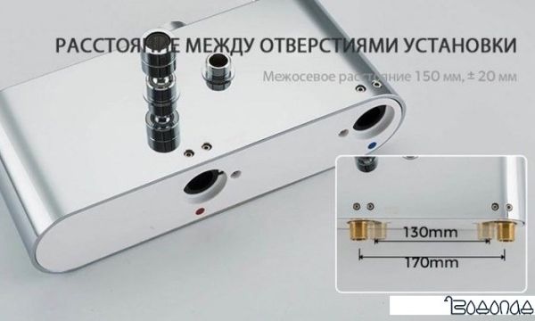 Душевая система Gappo G2495-1 фото 4