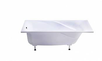 Ванна Astra-Form Вега Люкс 180x80 пустая, литой мрамор, белая глянцевая, 01010001