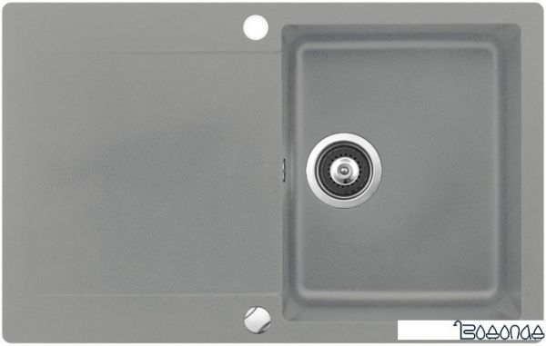 Кухонная мойка TEKA Clivo 45 B-TQ Алюминий [40148001]