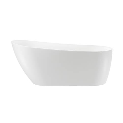 Отдельностоящая акриловая ванна Wellsee Paradise Story 236602003, 180*80 см Набор 4 в 1: ванна 236602000, ножки, экран, слив-перелив матовый черный 231929000.