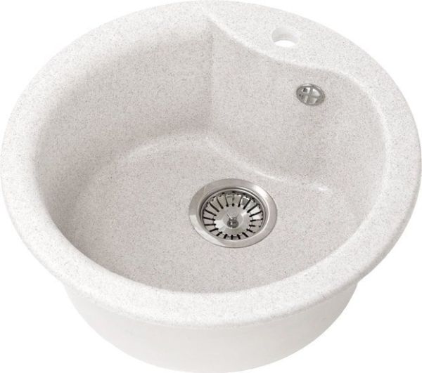 Кухонная мойка Gran-Stone GS-08S (310 светло-серый) фото 1 Кухонная мойка Gran-Stone GS-08S (310 светло-серый) фото 1