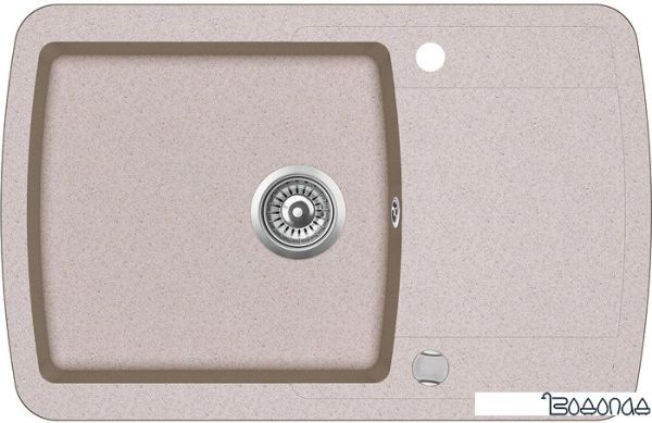 Кухонная мойка Aquasanita Lira SQL101AW (beige 110)