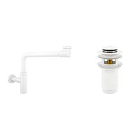 Сифон и донный клапан Wellsee Drainage System 182128001 (состоит из 182128000, 182133000)