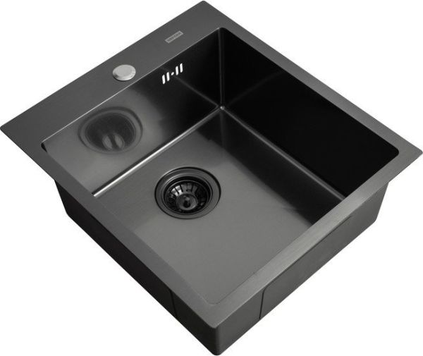 Кухонная мойка ARFEKA AF 450*505 Black PVD Nano Кухонная мойка ARFEKA AF 450*505 Black PVD Nano