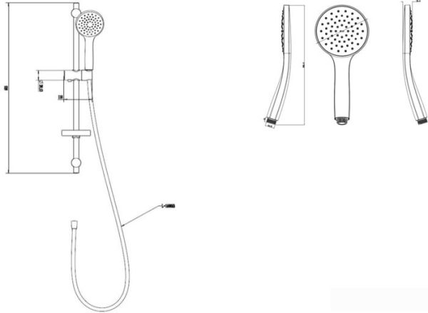Душевая система Villeroy & Boch Universal TVS00000400061