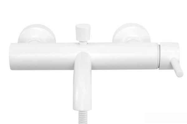 Смеситель Rea Lungo White B8030 (белый) фото 4