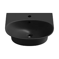 Настенная или накладная раковина Lavinia Boho Bathroom Sink 33311074, 46*41 (матовый черный)