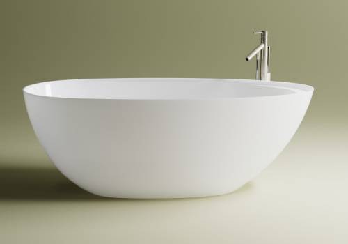 Ванна из искусственного камня Astra-Form Исида с интегрированным переливом 170*80