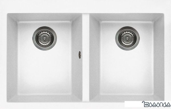 Кухонная мойка Elleci Quadra 350 White K96