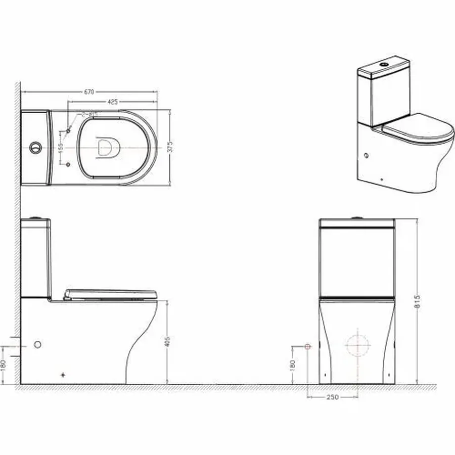 Ножки Ravak Rosa CY55000000 универсальные