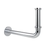 Сифон для раковины Wellsee Drainage System 182101000 (Ø 32 мм (1 1/4"); длина 200-210 мм; хром)