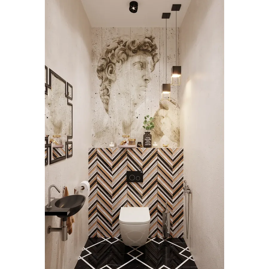 Инсталляция для унитаза комплект 5 в 1 Lavinia Boho Relfix 77020049: система инсталляции для подвесного унитаза, удлиненный комплект креплений, шумоизоляция, кнопка смыва, диспенсер