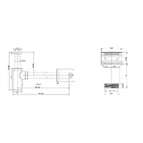 Сифон и выпуск Wellsee Drainage System 182104004 (состоит из 182104000, 182144000)