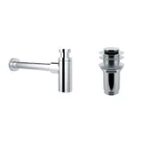 Сифон и донный клапан Wellsee Drainage System 182104002 (состоит из 182104000, 182134000)