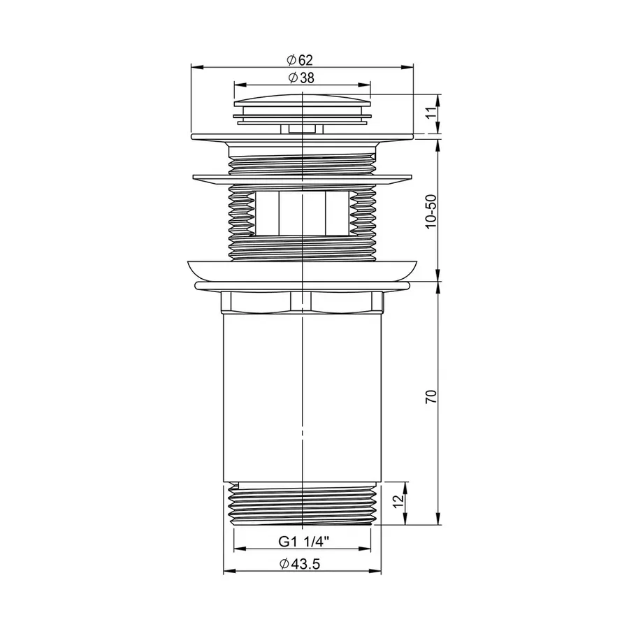 Накладная раковина на столешницу для ванной Lavinia Boho Sink 21520878 в комплекте 2 в 1: раковина 60 см (белый глянец), донный клапан, в цвете хром
