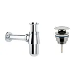 Сифон и донный клапан Wellsee Drainage System 182103003 (состоит из 182103000, 182139000)